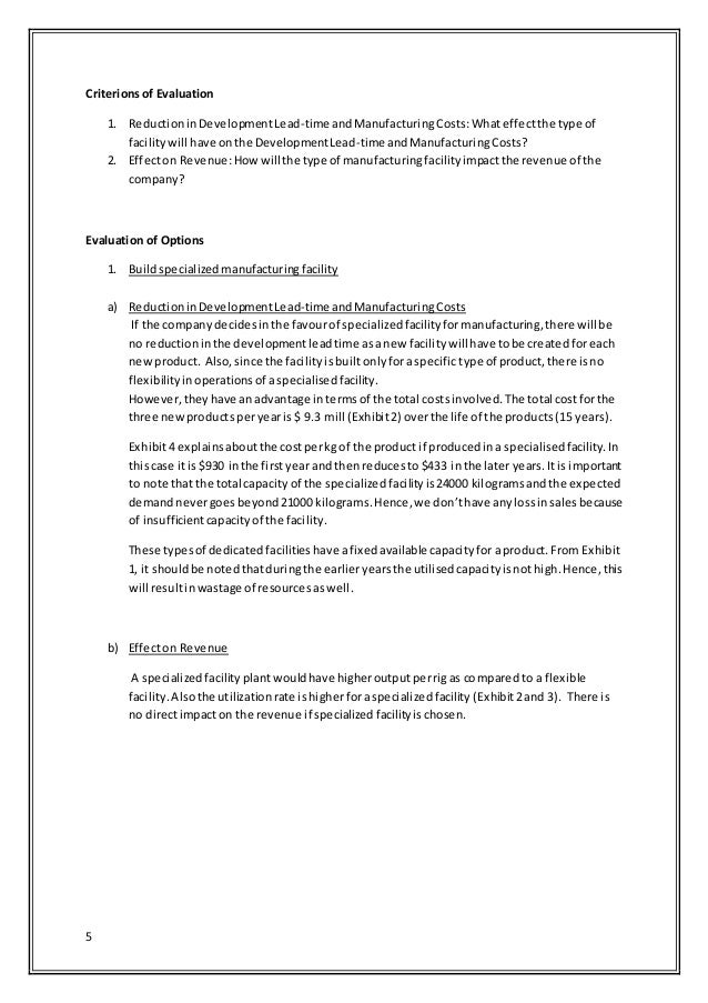 Eli lilly and company case study eli lilly strategic plan